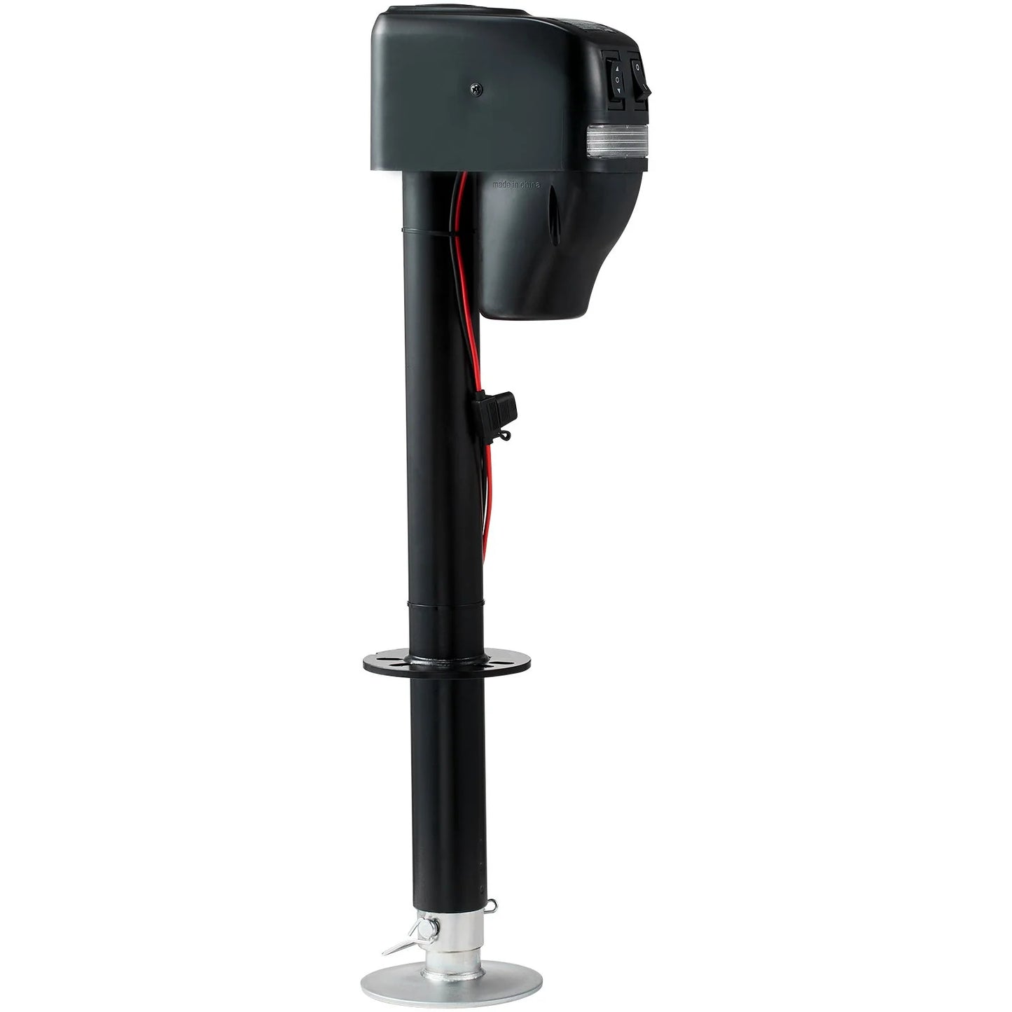 VEVOR Electric Trailer Jack, Power Tongue Jack Weight Capacity 4000 Lbs, 9.84-33.85 Electric Tongue Jack with Waterproof Cover for Lifting RV Trailer, Horse Trailer, Utility Trailer, Yacht Trailer