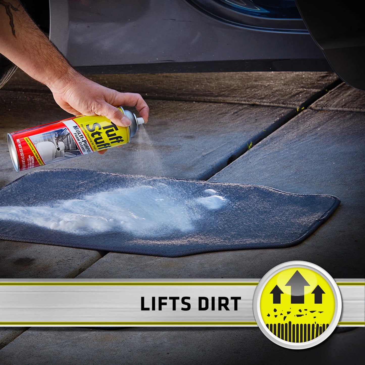 (2 Pack) Multi Purpose Foam Cleaner for Car Detailing, 22 Oz