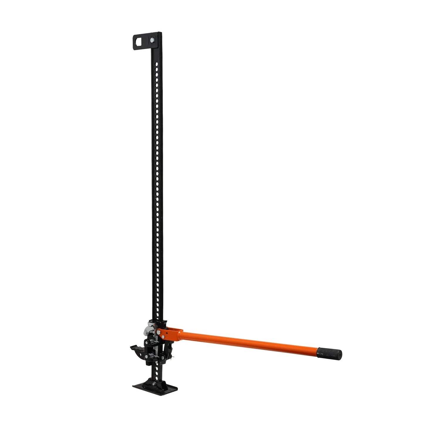 VEVOR High Lift Farm Jack, 60 Utility Farm Jack, 7000 Lbs Capacity Ratcheting off Road Utility Jack, Heavy-Duty Farm Jack for Tractor, Truck, SUV, Bumper Lift, Orange