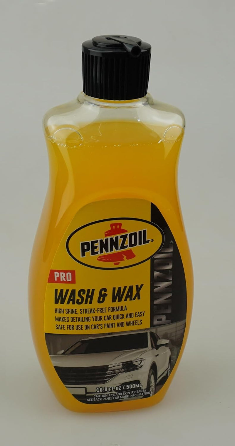BLACK+DECKER 5-Piece Car Care Kit: Tire Shine, Wash & Wax, Leather Care, Glass Cleaner, & Cleaning Wipes - Complete Auto Care Set for a Showroom Finish!