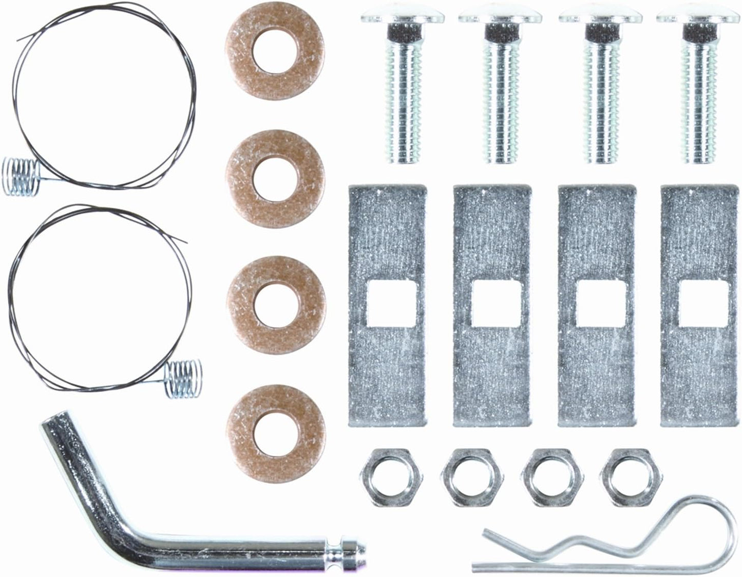 36501 Class II Frame Hitch with 1-1/4" Square Receiver Tube Opening , Black