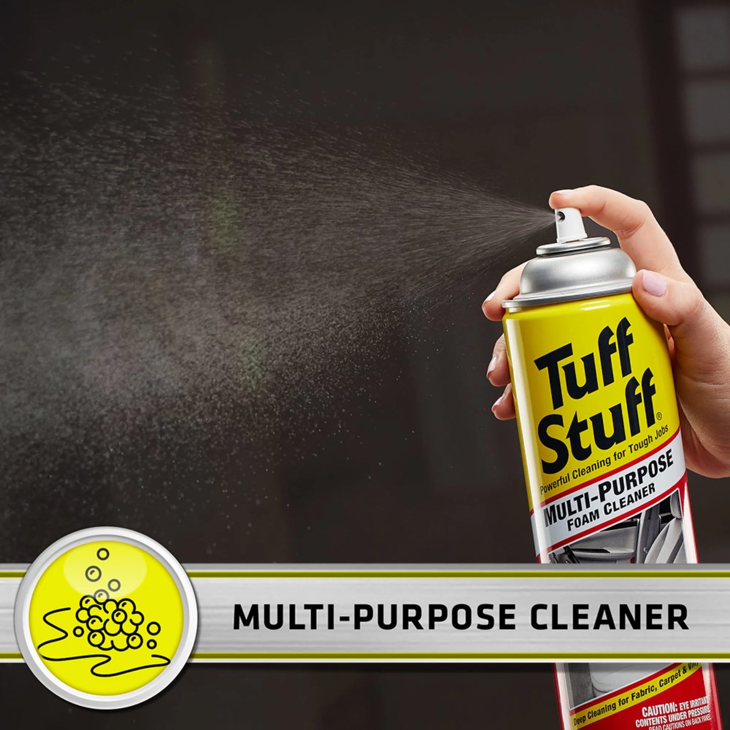 (2 Pack) Multi Purpose Foam Cleaner for Car Detailing, 22 Oz