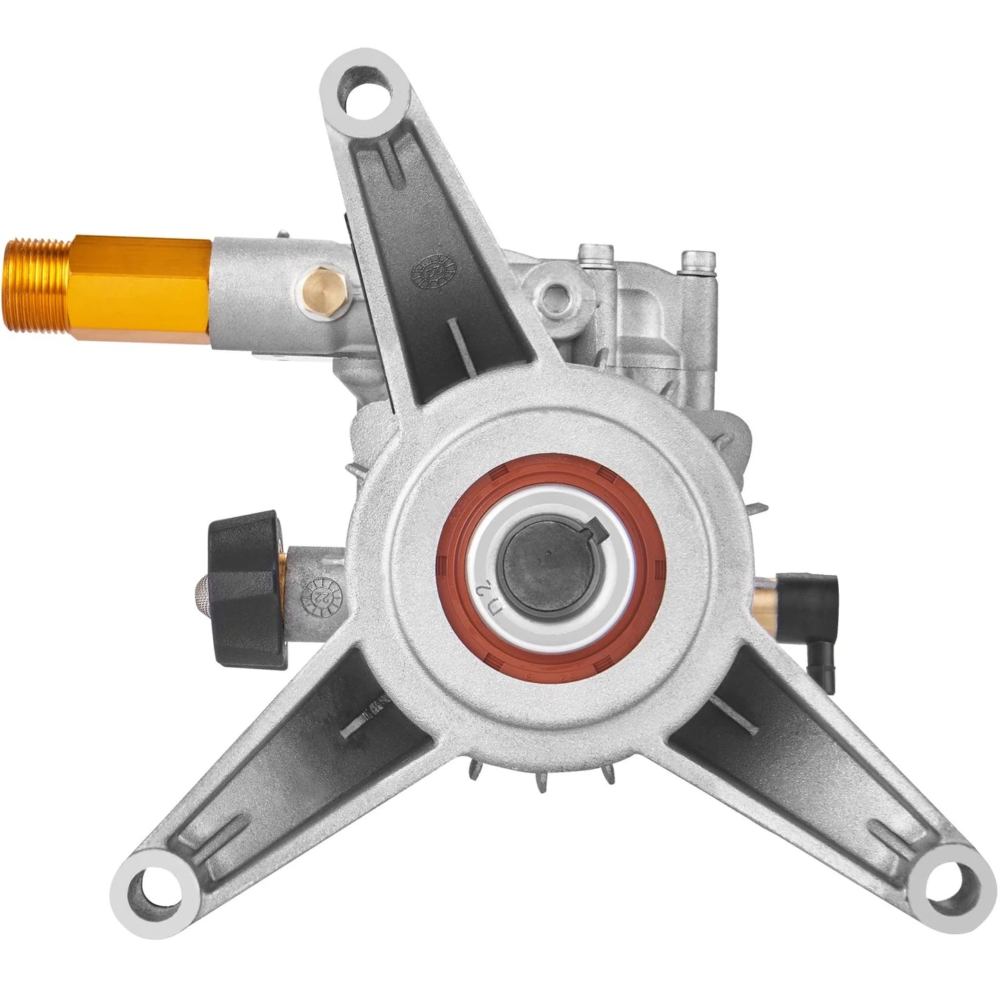 VEVOR Pressure Washer Pump, 7/8 Shaft Vertical, 3400 PSI, 2.5 GPM, Replacement Power Washer Pumps Kit, Parts Washer Pump, Compatible with Honda, Simpson, RYOBI, Briggs & Stratton, Subaru, Craftsman