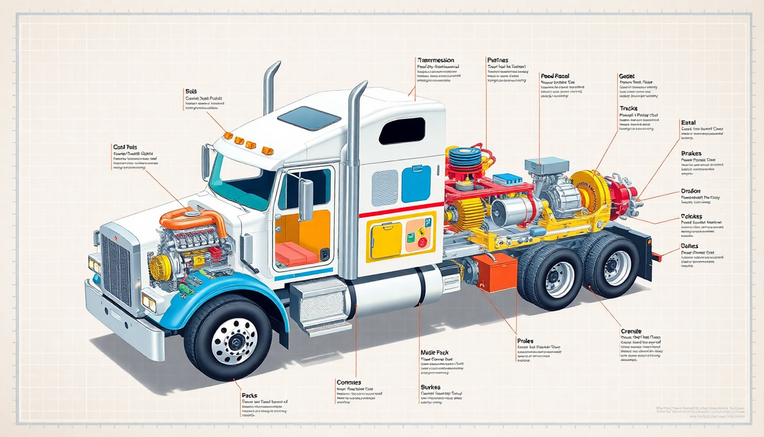 Essential Truck Parts Every Fleet Manager Should Know About