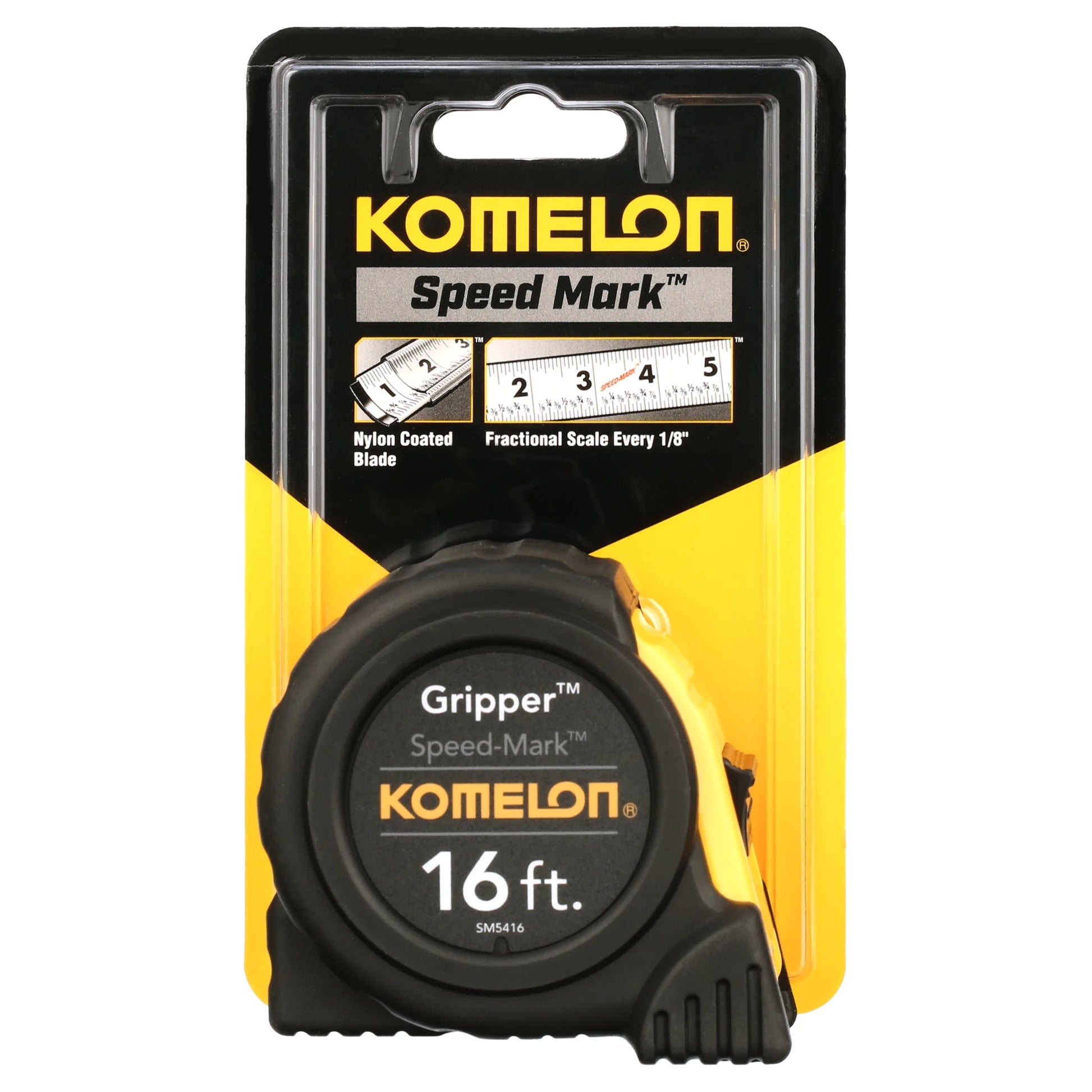 SM5416 16Ft Speedmark Gripper Tape Measure