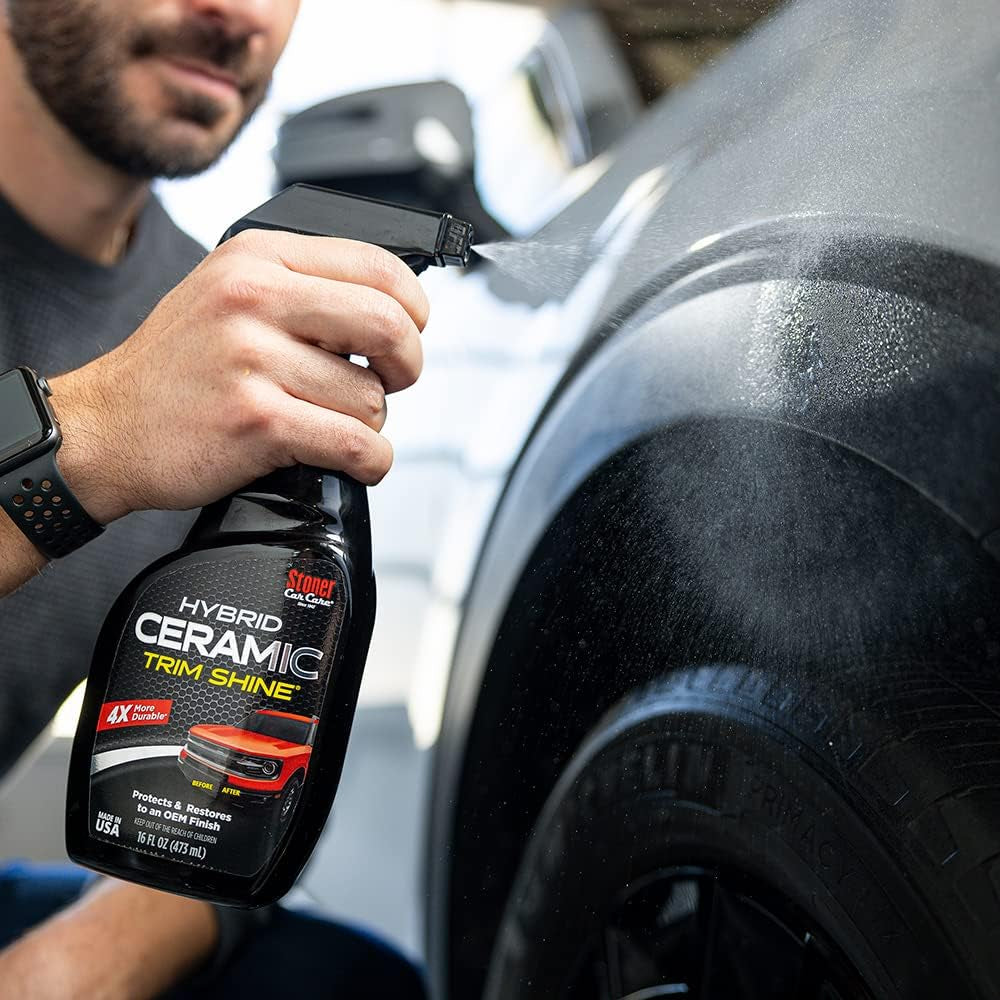 99615 Hybrid Ceramic Kit Includes Hybrid Ceramic Detailer to Enhance Exterior Paint, Hybrid Ceramic Trim Shine to Protect and Restore, Hybrid Ceramic Rain Repellent and Glass Cleaner