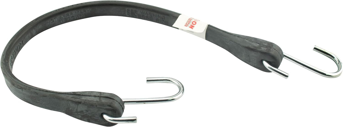 (06704) 31" Long Industrial EPDM Rubber Tarp Strap with Metal Hooks