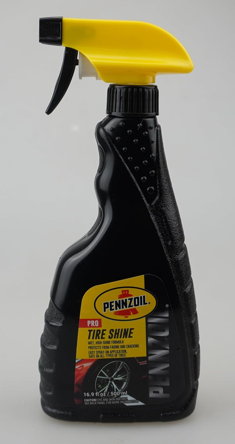 BLACK+DECKER  5-Piece Car Care Kit: Tire Shine, Wash & Wax, Leather Care, Glass Cleaner, & Cleaning Wipes - Complete Auto Care Set for a Showroom Finish!