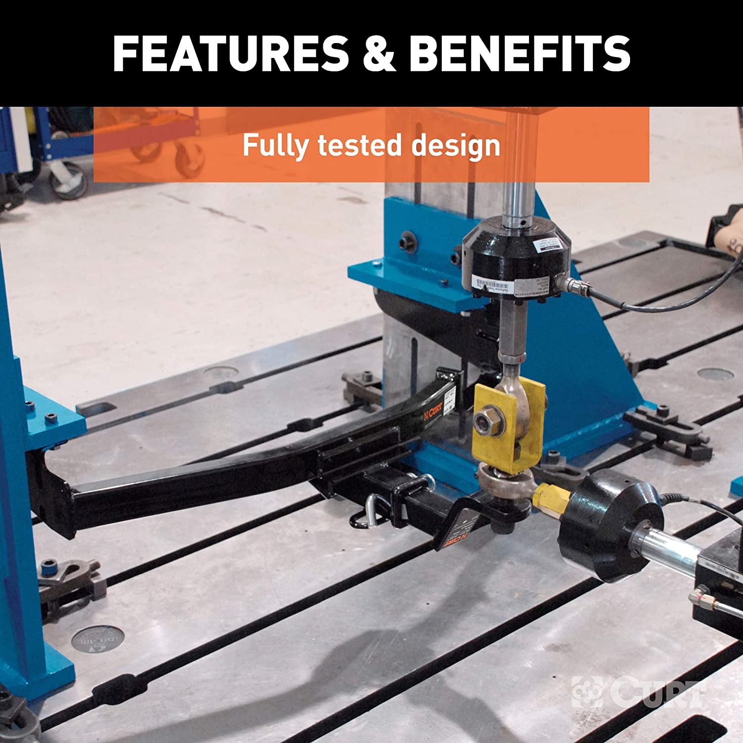 14029 Class 4 Trailer Hitch, 2-Inch Receiver, Fits Select Cadillac, Chevrolet, GMC Suvs