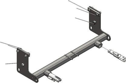 BX1134 Baseplate for Select Jeep Wrangler Models
