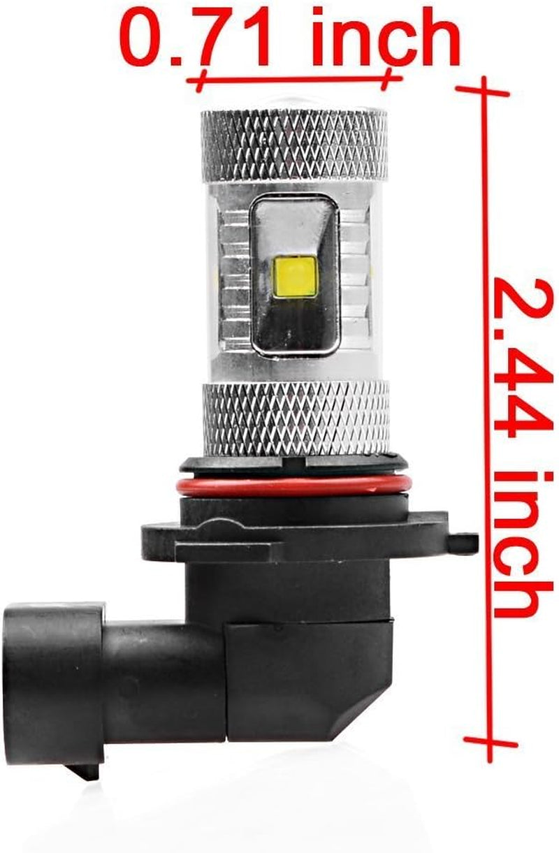 259006W Optic 360 9006 High Power LED Fog Lamp Bulb