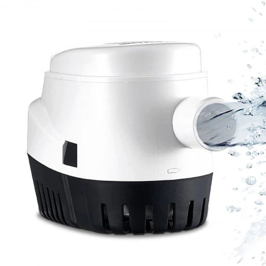 VEVOR Bilge Pump, 1100GPH 12V Automatic Submersible Boat Bilge Water Pump with Float Switch, 1.1 Outlet Diameter, Small Boat Bilge Pump, Marine Electric Bilge Pump for Boats, Ponds, Pools, Basements