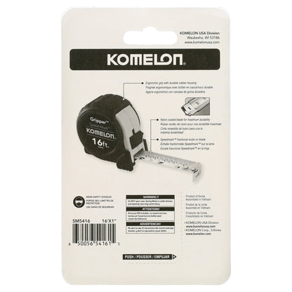 SM5416 16Ft Speedmark Gripper Tape Measure