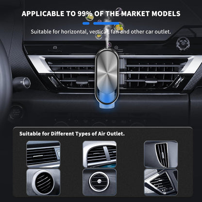 Smart Air Freshener Car Diffuser Aroma Spray Automatic Interior Car Air Freshener(Diffuser with 4 Essential Oil) (Cologne)