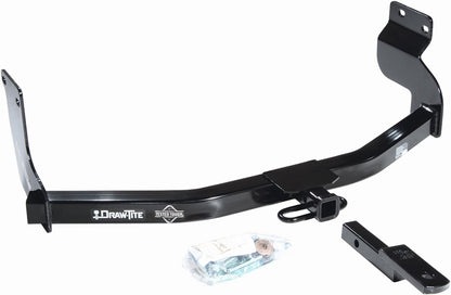 36501 Class II Frame Hitch with 1-1/4" Square Receiver Tube Opening , Black