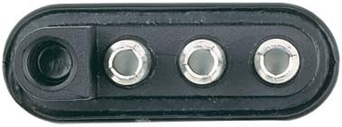 48105 4 Wire Flat Trailer End Connector with Splice Connectors