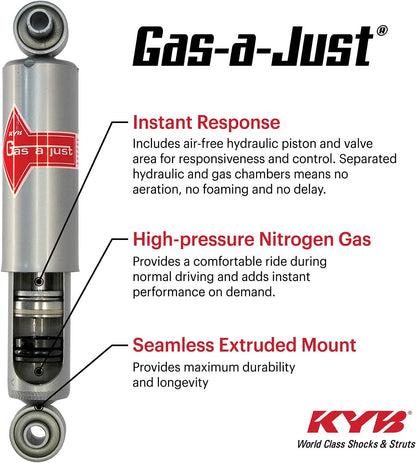 KG5443 Gas-A-Just Gas Shock
