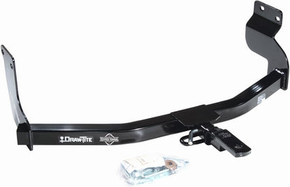 36501 Class II Frame Hitch with 1-1/4" Square Receiver Tube Opening , Black