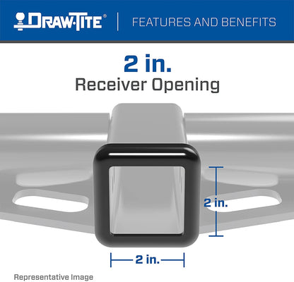 75270 Max-Frame Receiver Black, 2" Receiver
