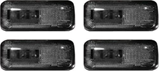 ACCESS  264131BK LED Fender Lights 2002-2007 Dodge RAM Dually (4-Piece Set) - Smoke Lens with Black Trim