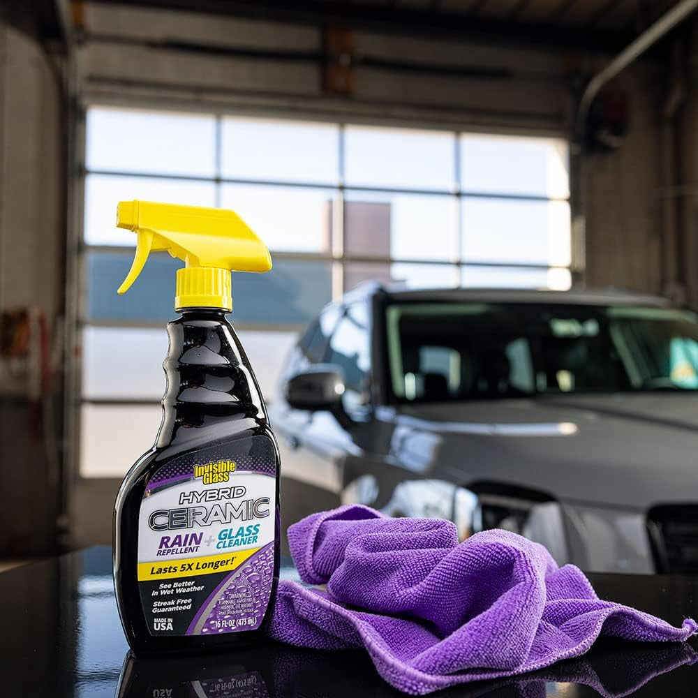 99615 Hybrid Ceramic Kit Includes Hybrid Ceramic Detailer to Enhance Exterior Paint, Hybrid Ceramic Trim Shine to Protect and Restore, Hybrid Ceramic Rain Repellent and Glass Cleaner