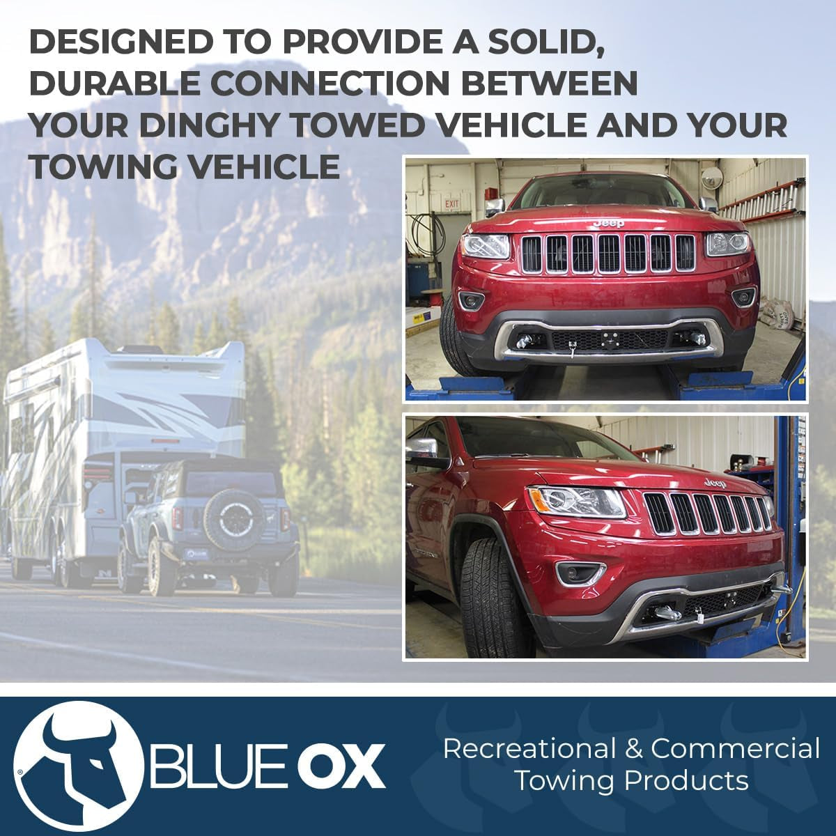 BX1128 Base Plate for Jeep Grand Cherokee , Gray