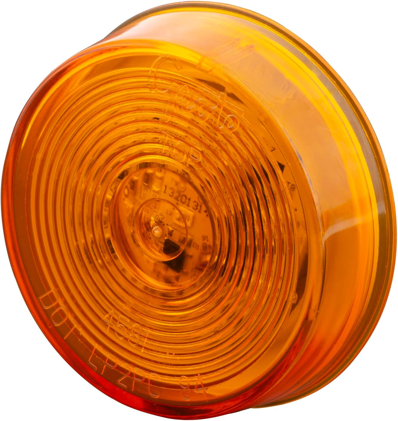 G1033-5 Hi Count Yellow 2 1/2" LED Clearance Marker Light (Optic Lens)